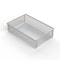 Anysizebasket Light Duty Basket: 12Lx8Wx1H, 304 SS, No Handles, Mesh: 2 x .063 FLB-120080030-N02S - alternate 1